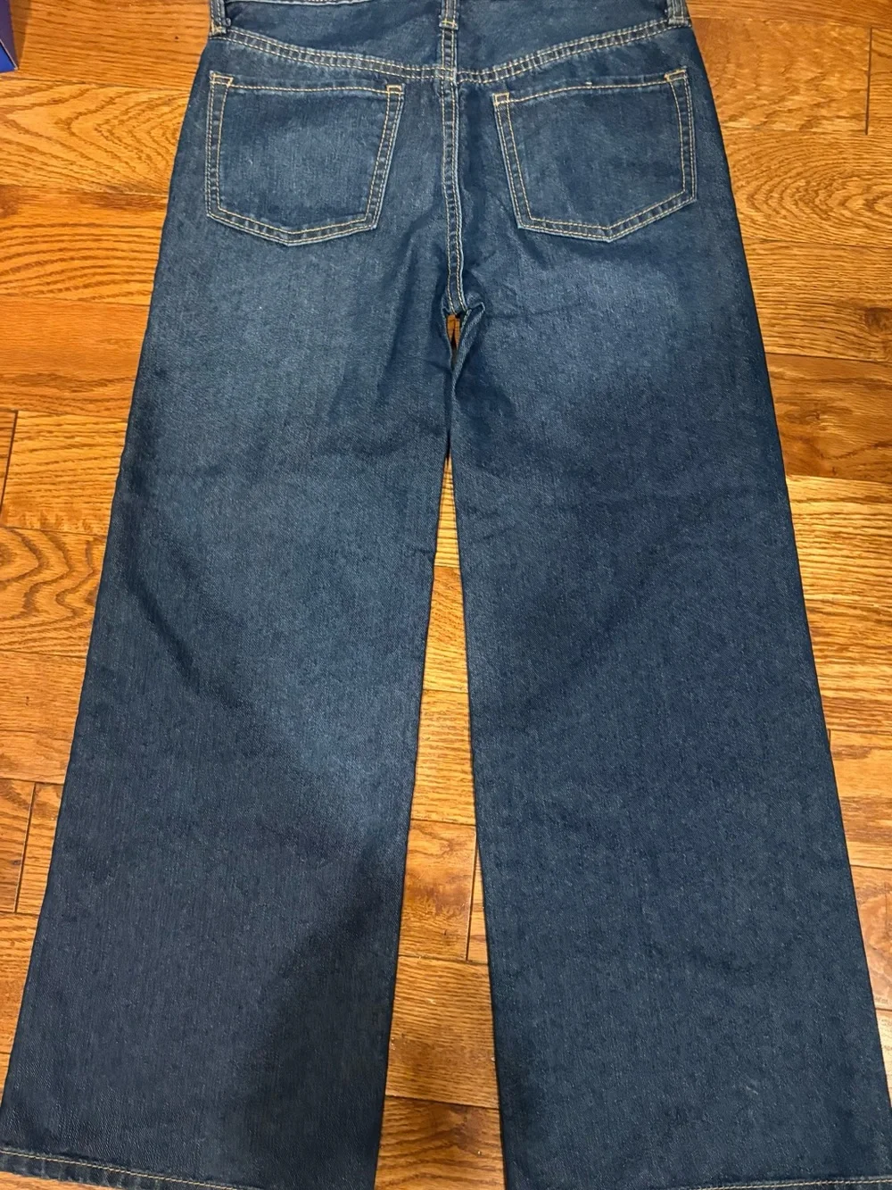 Old Navy Girls High Rise Baggy Wide Leg Jeans NWT SIZE 10